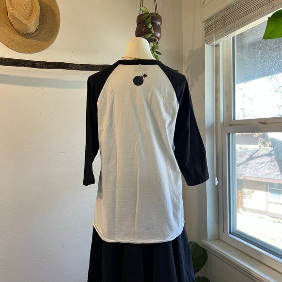 The Hundreds Graphic Embroidered Baseball Sleeve T Shirt Size Medium Unisex - Picture 4 of 12